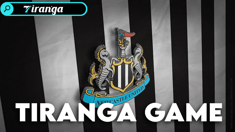 Newcastle United and Tiranga Game collaboration banner